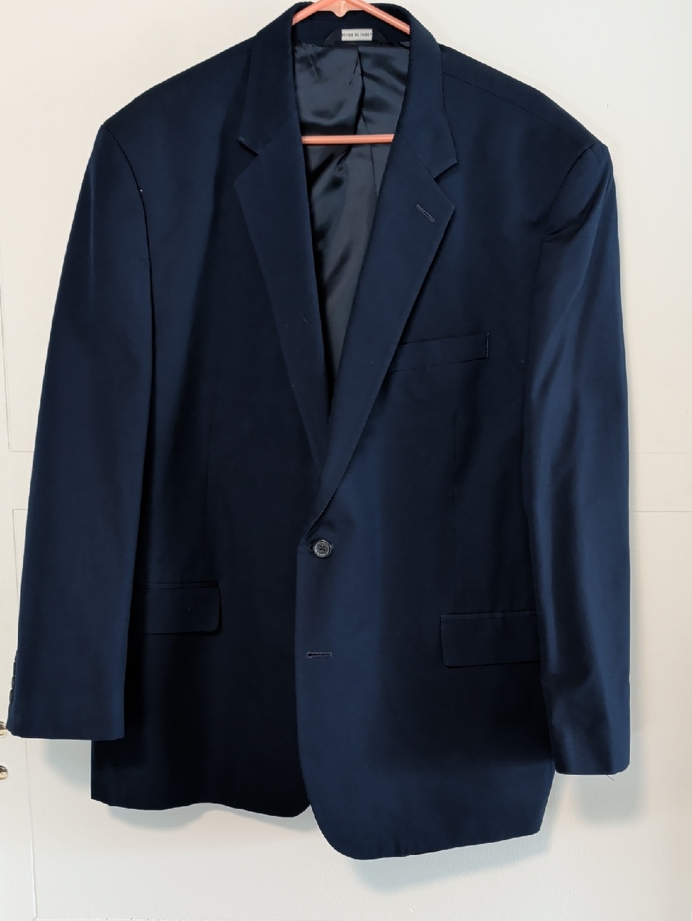 croft & barrow Navy Single-Button Blazer